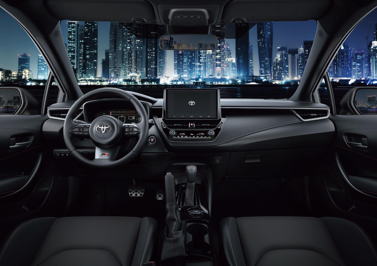 interior toyota gr corolla